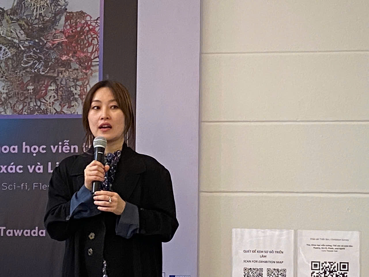 Khai mạc triển lãm “Thơ, Khoa học viễn tưởng, Thể xác và Linh hồn” cùng nghệ sĩ Nhật Bản Tawada Yuki